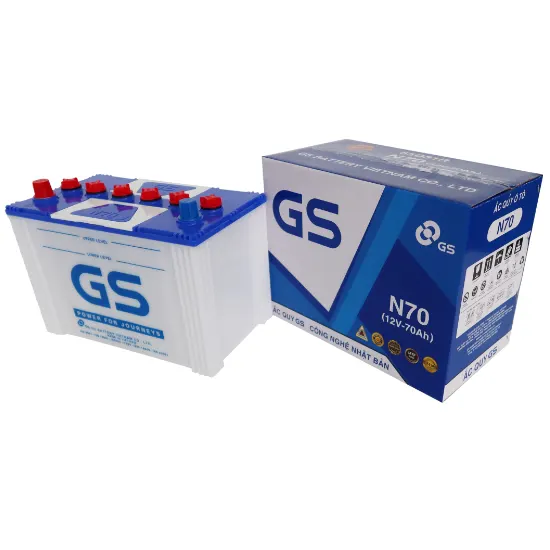 Bình ắc quy GS N70 (12v-70ah)