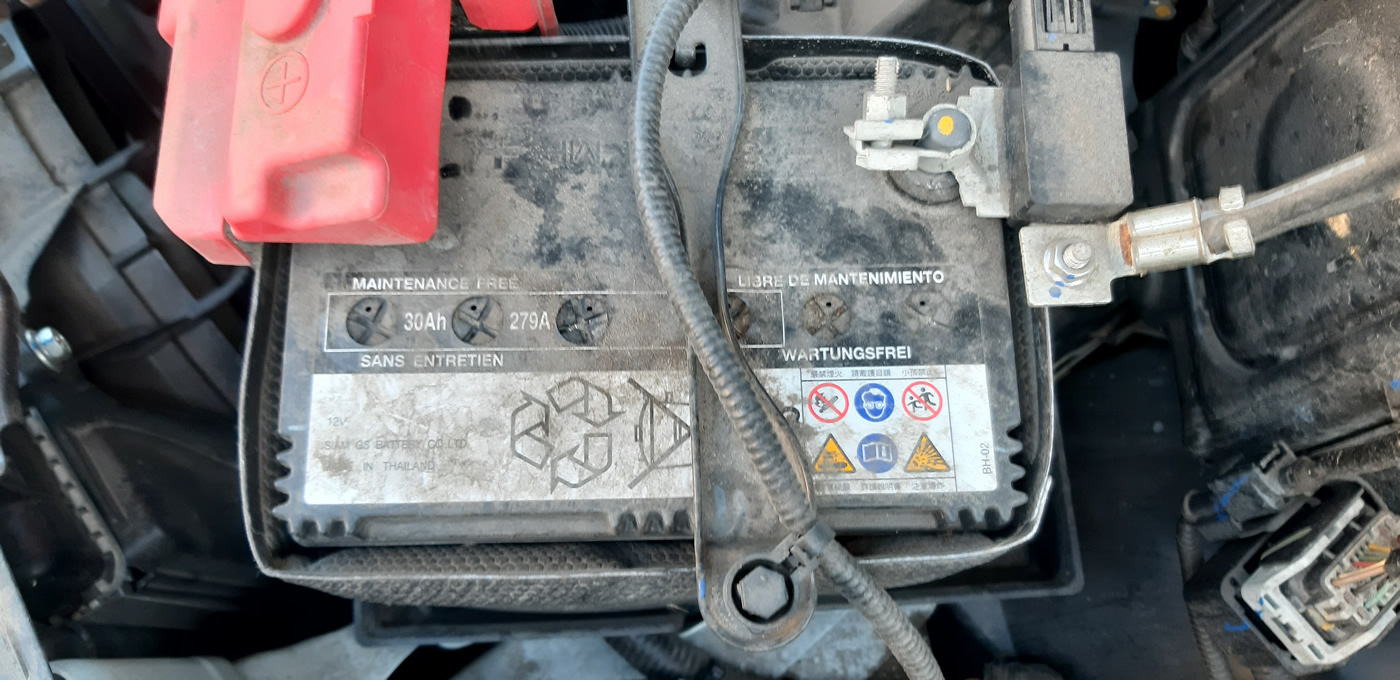 Bình ắc quy xe Honda City KaKa có tấm cách nhiệt tại Cần Thơ - Ắc Quy Cát Lâm