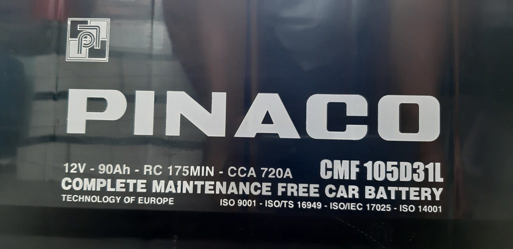 Ắc quy đồng nai Pinaco 105d31L tại Cần Thơ - Ắc Quy Cát Lâm