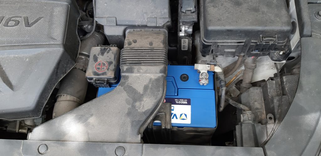 Thay bình ắc quy Kia Sedona 105d31L tại Cần Thơ - Ắc Quy Cát Lâm