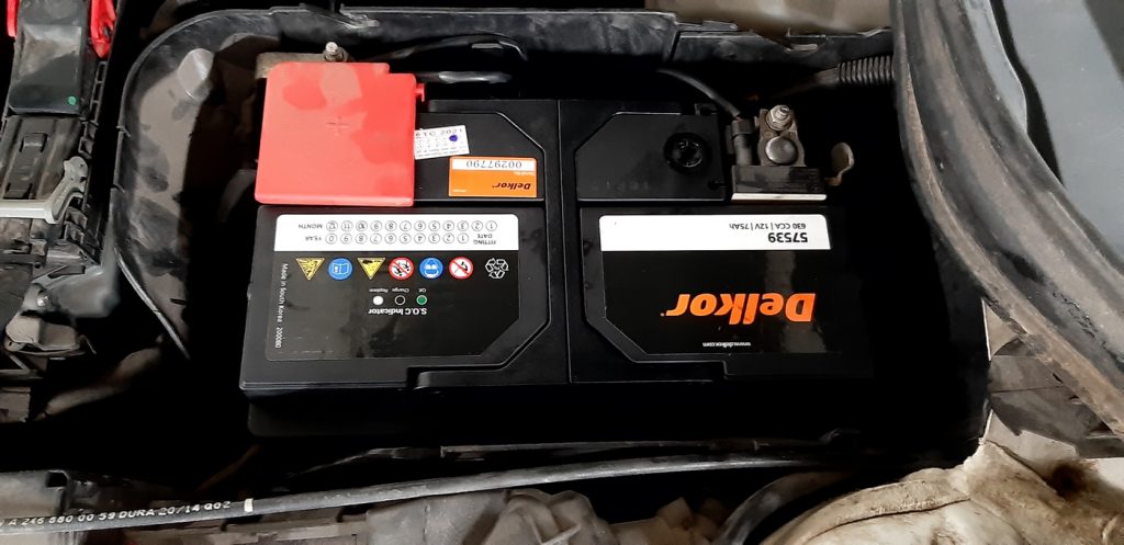 Bình ắc quy cho xe Mercedes CLA45 AGM tại Cần Thơ - Ắc Quy Cát Lâm