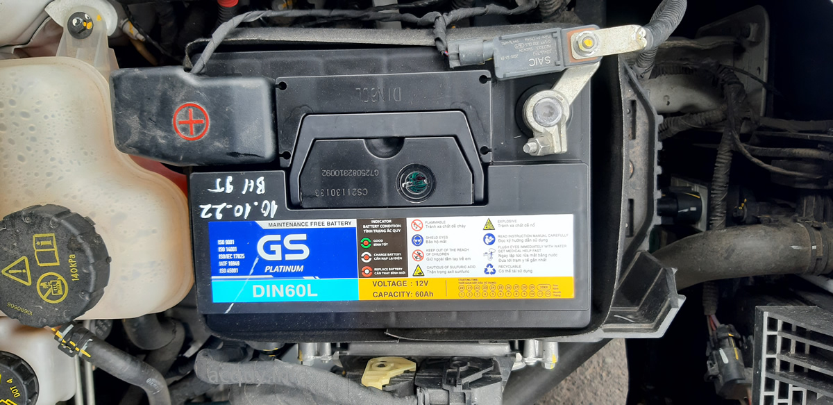 Ắc quy xe GM ZS Sport tại Cần Thơ - Ắc Quy Cát Lâm