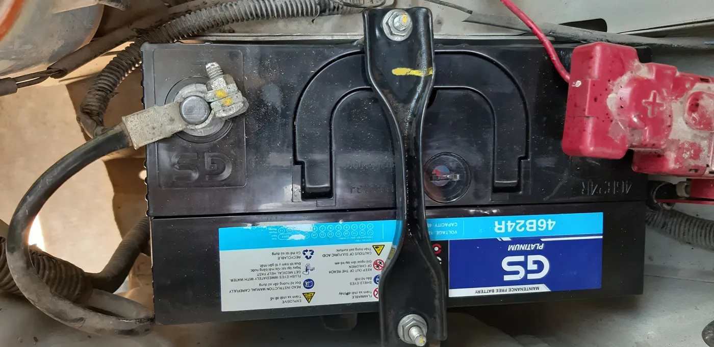 Lắp đặt bình ắc quy khô dung lượng 45Ah cho xe tải Suzuki Carry Pro tại Cần Thơ - Ắc Quy Cát Lâm