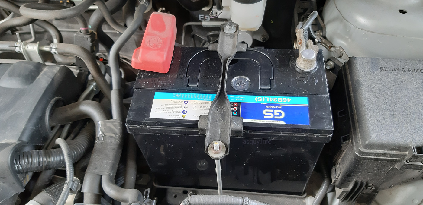 Thay bình GS cho xe Toyota Yaris tại Cần Thơ - Ắc Quy Cát Lâm