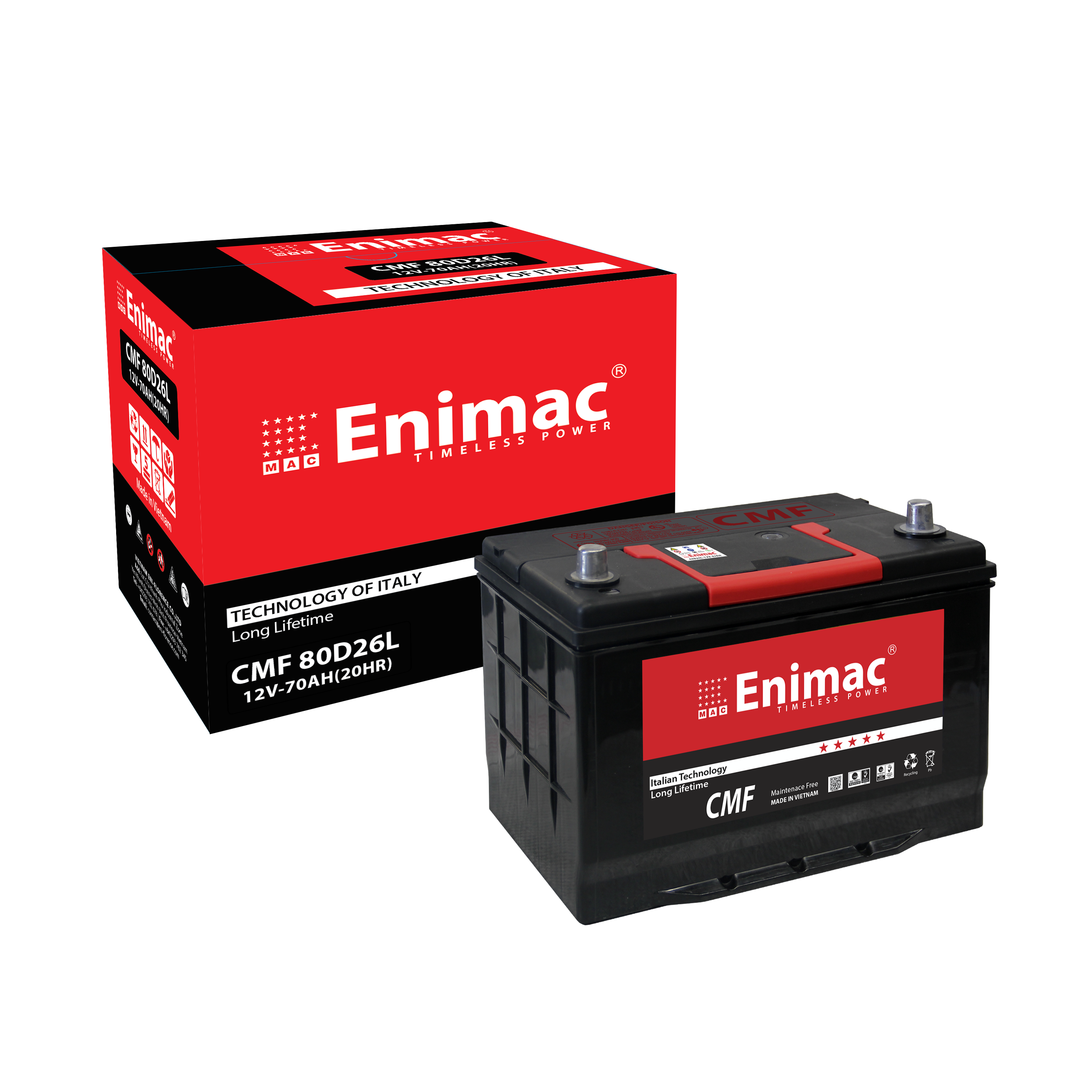 Ắc quy Enimac CMF 80D26L