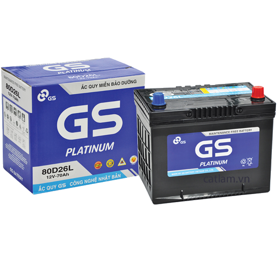 Ắc quy GS MF 80D26L