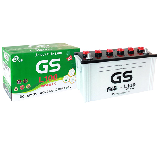 Bình ắc quy GS L100 (12v-100ah)
