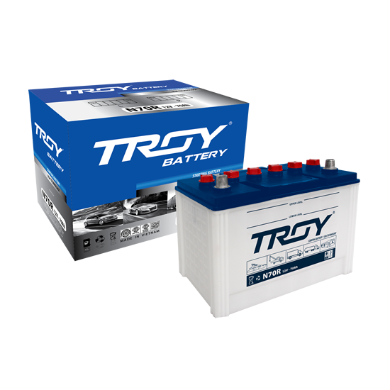 Ắc quy Troy N70 (12v-70ah)