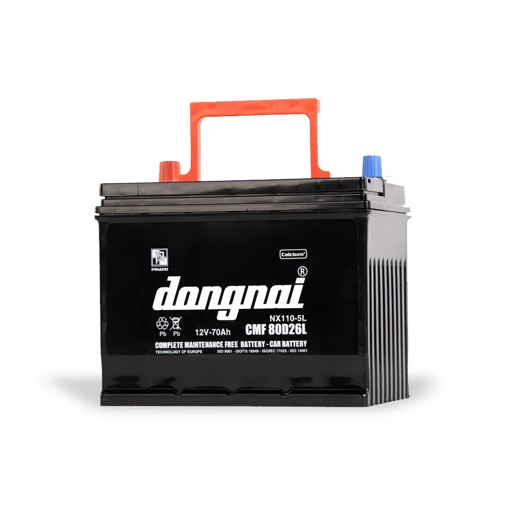Ắc quy Đồng Nai CMF 80D26L (12v-70ah)
