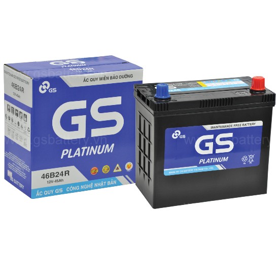 Ắc quy GS MF 46B24R (12v-45ah)