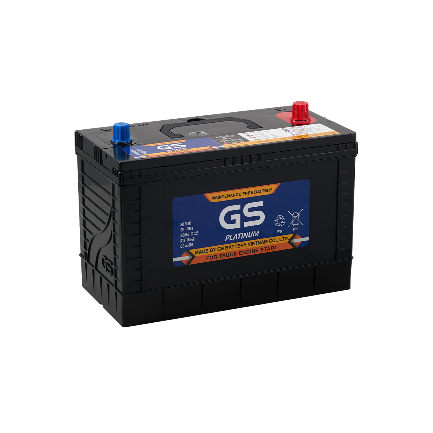Bình ắc quy khô GS MF 115D33C (12v-100ah)