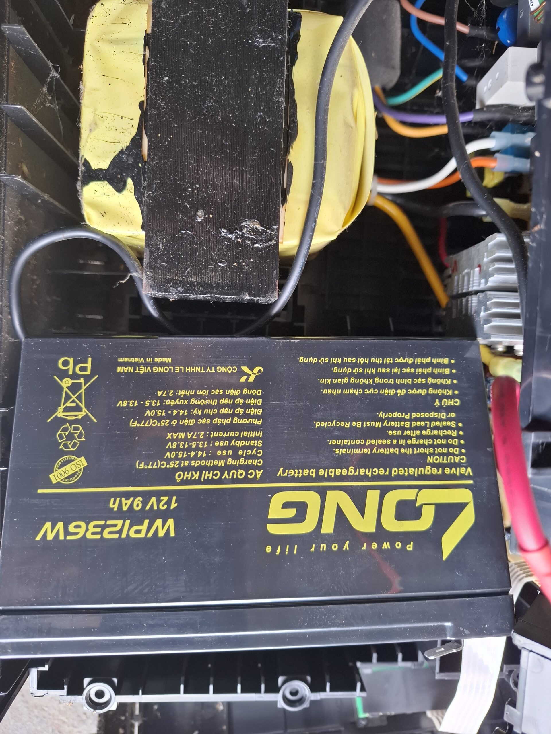 Ắc quy Long WP1236 (12v-9ah)