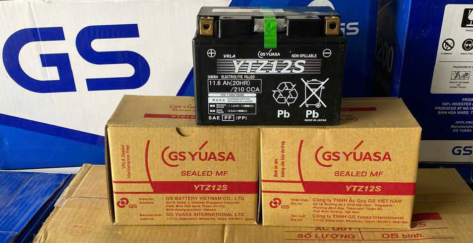 Bình ắc quy GS Yuasa YTZ12S